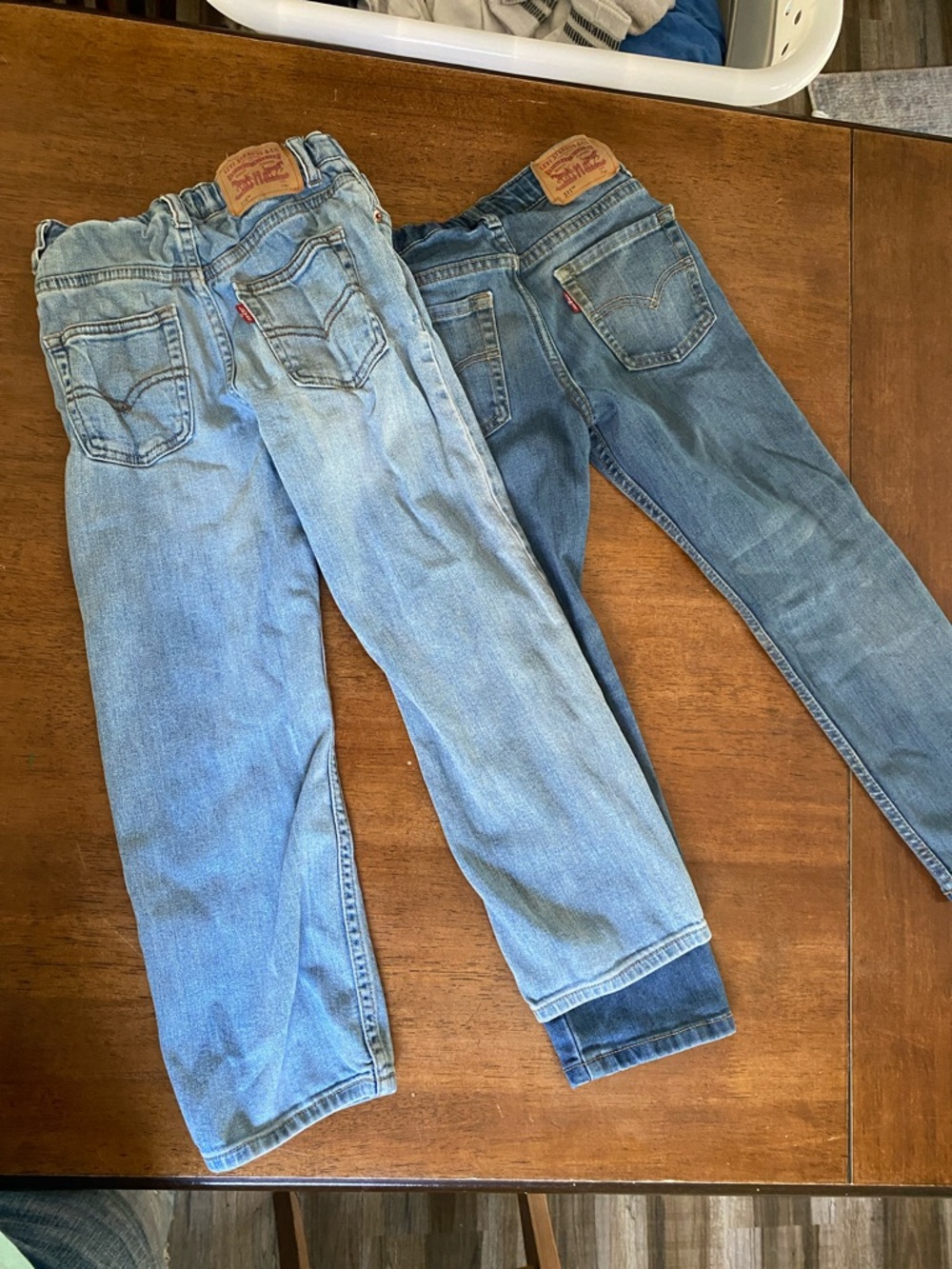 Levi's Men's Light & Medium Blue Straight Jeans Duo